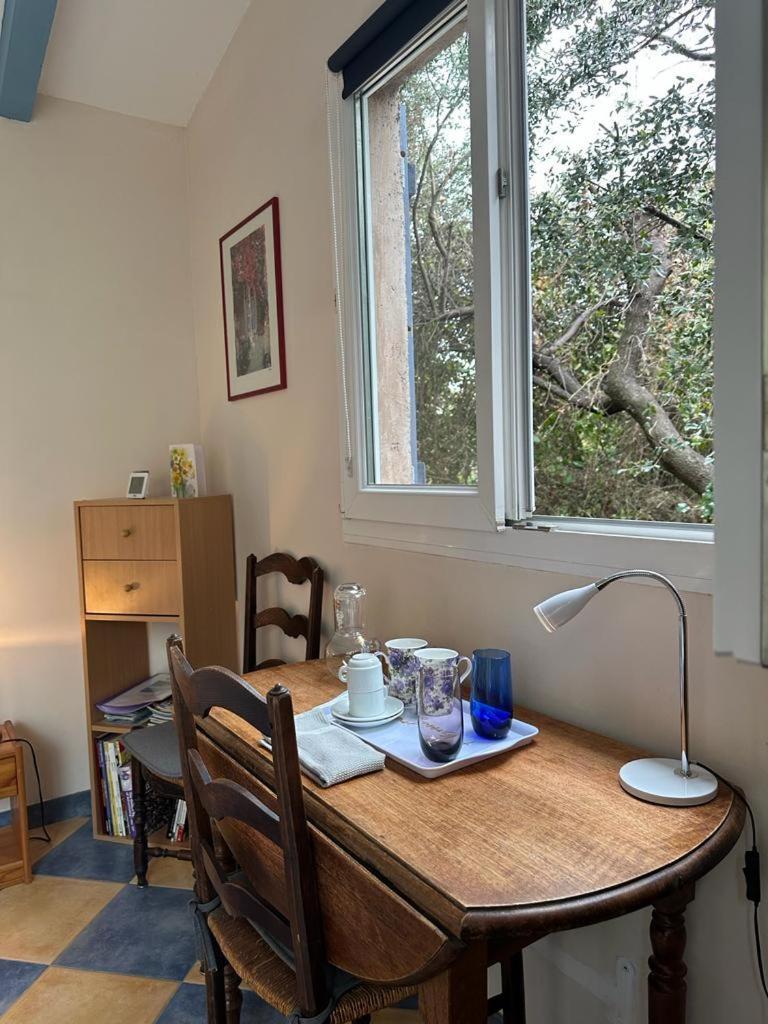Studio Chez Charles Et Marie, Independant De La Maison, Acces Piscine, Tres Calme, Рокфор-ле-Пен Екстер'єр фото